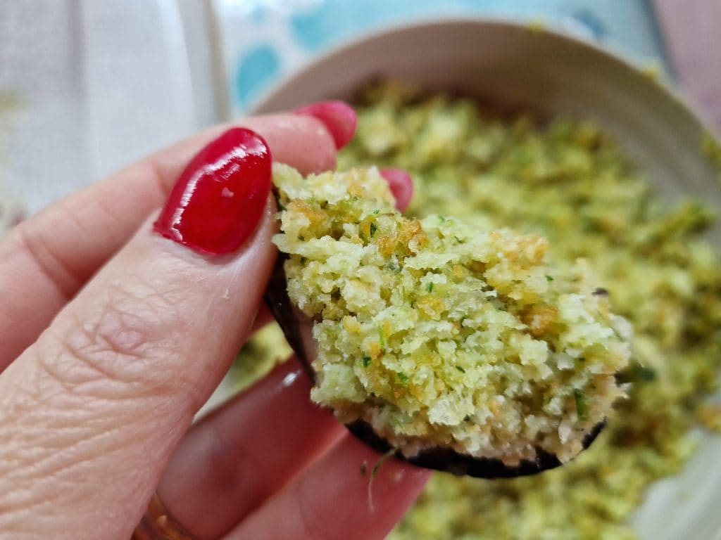 Les moules gratinées