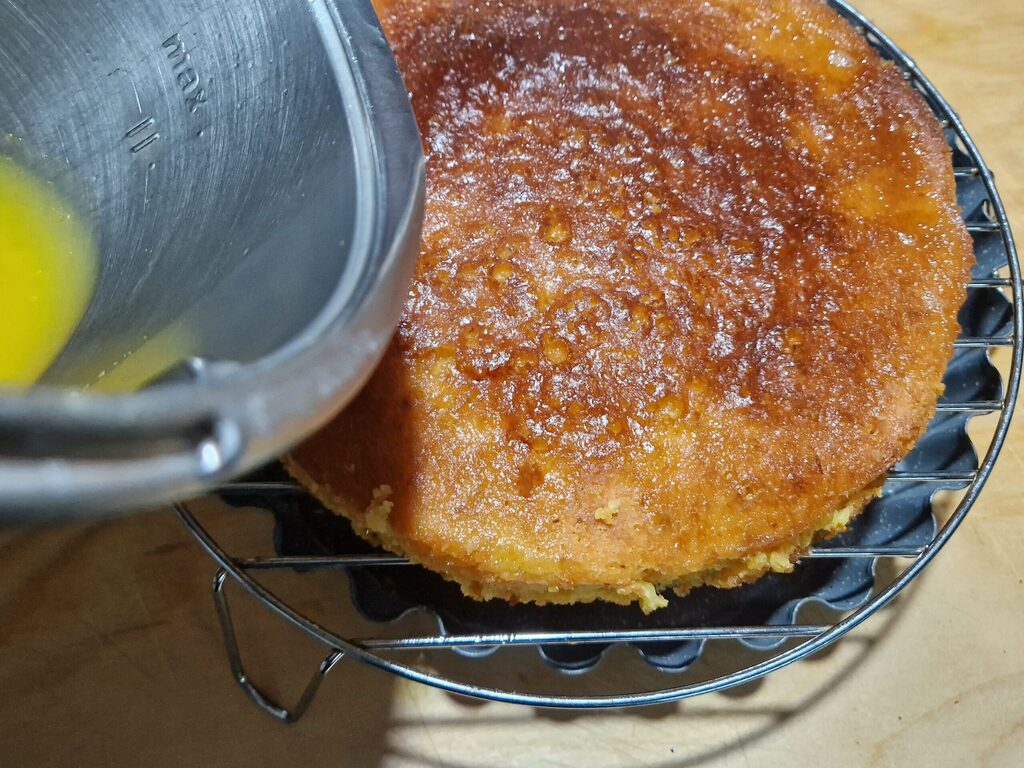 Gâteau moelleux à l'orange