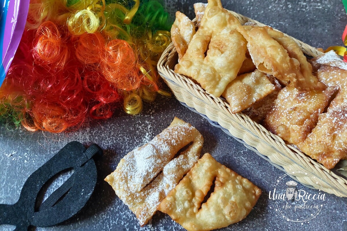 Chiacchiere frites sans œufs