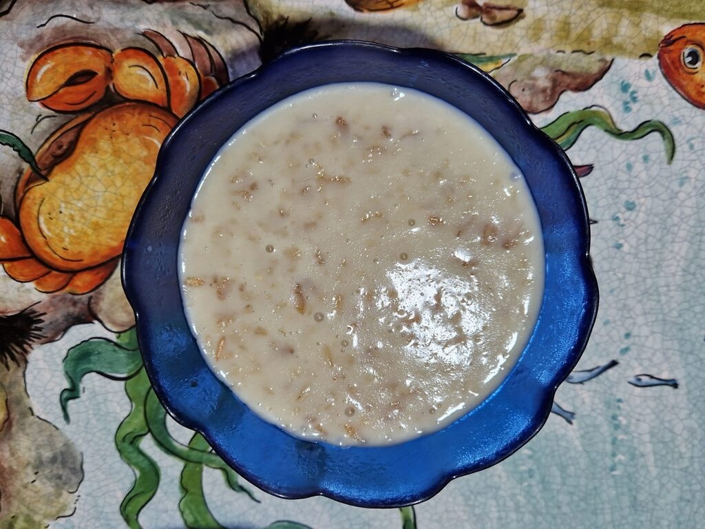 Porridge vegan à la mandarine