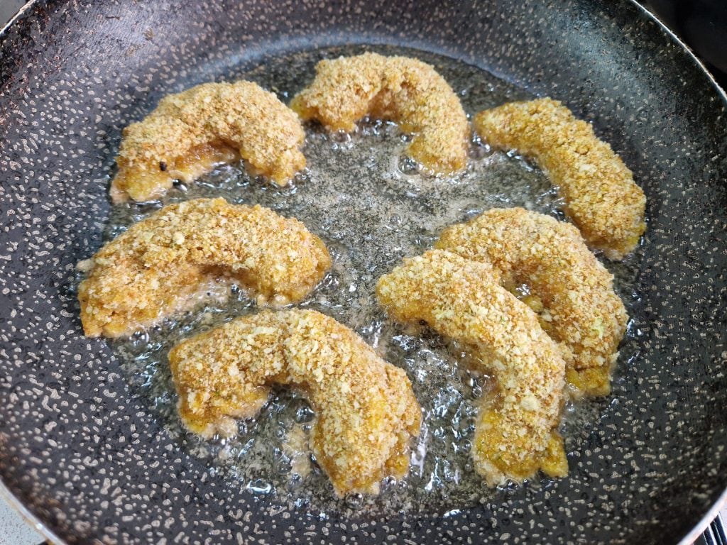 Les crevettes en croûte à la sicilienne
