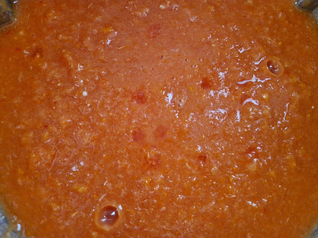 La compote d'oranges sanguines