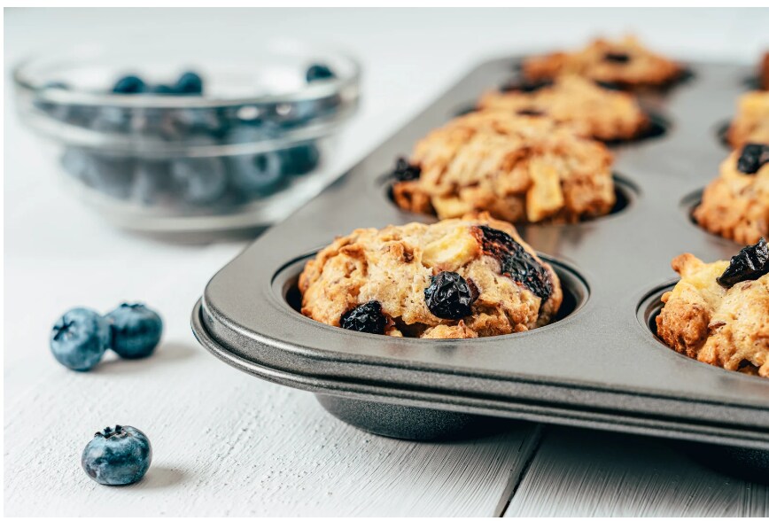 CUPCAKES AUX MYRTILLES (BLUEBERRY CAKE)