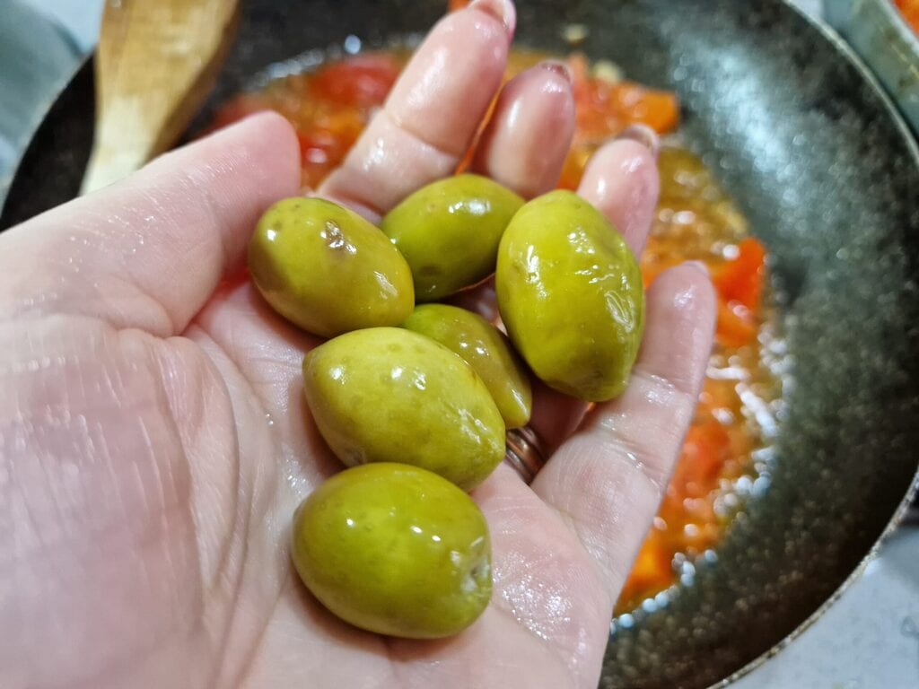 olives vertes