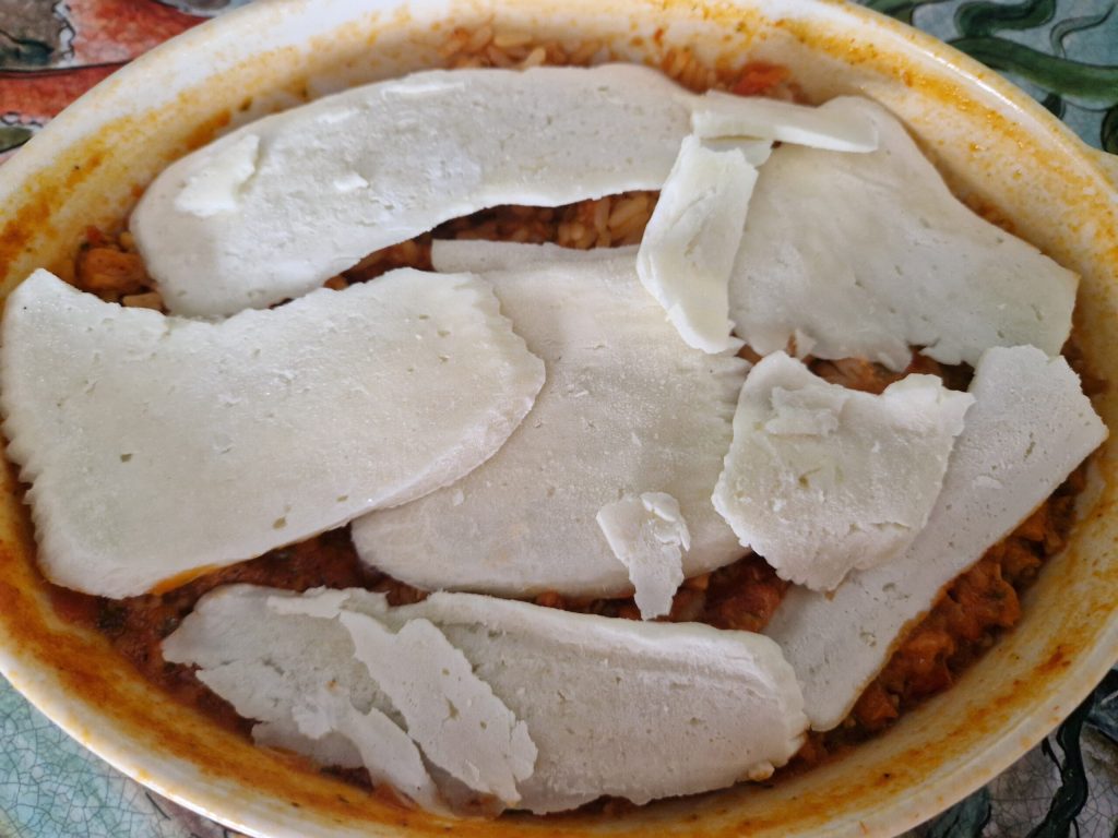 Le timbale de riz au micro-ondes