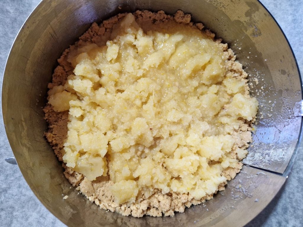 La Sbriciolée farcie de compote de citron