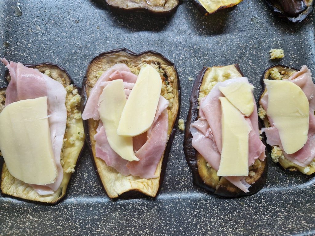 Pochettes d'aubergines à la sicilienne
