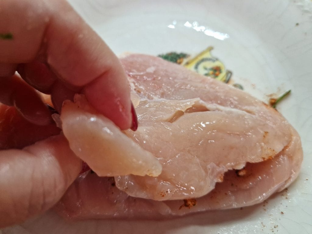 Le jambon de poulet rôti