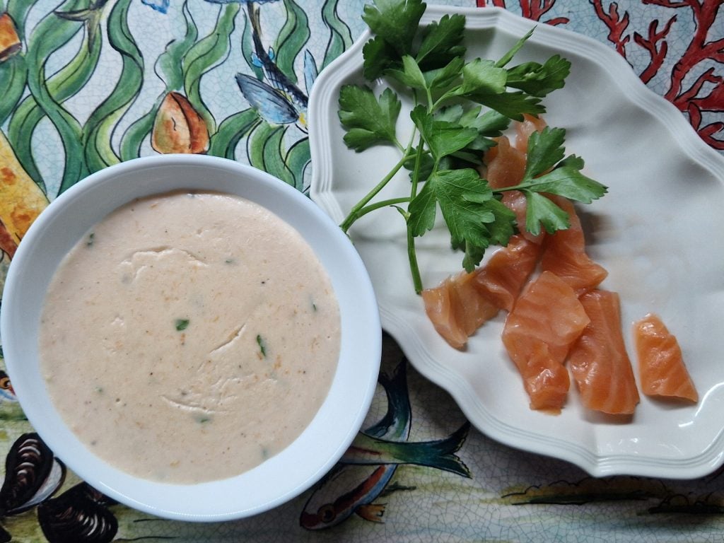 la béchamel au saumon