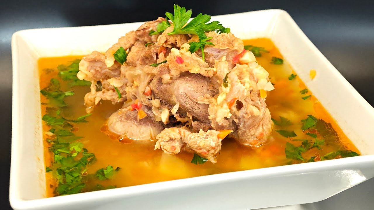 Bouillon d’os de porc