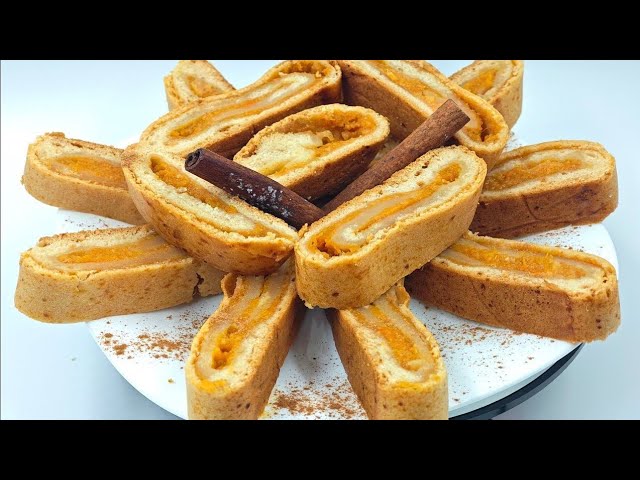 Roulé vegan à la citrouille
