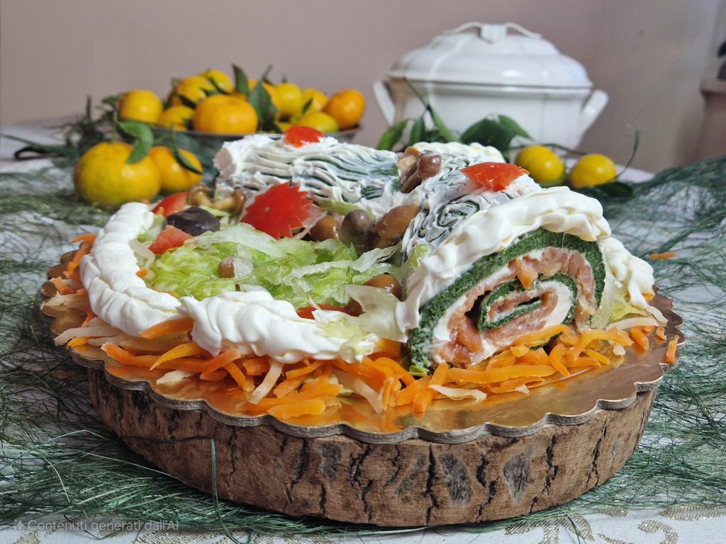 La bûche de Pâques salée