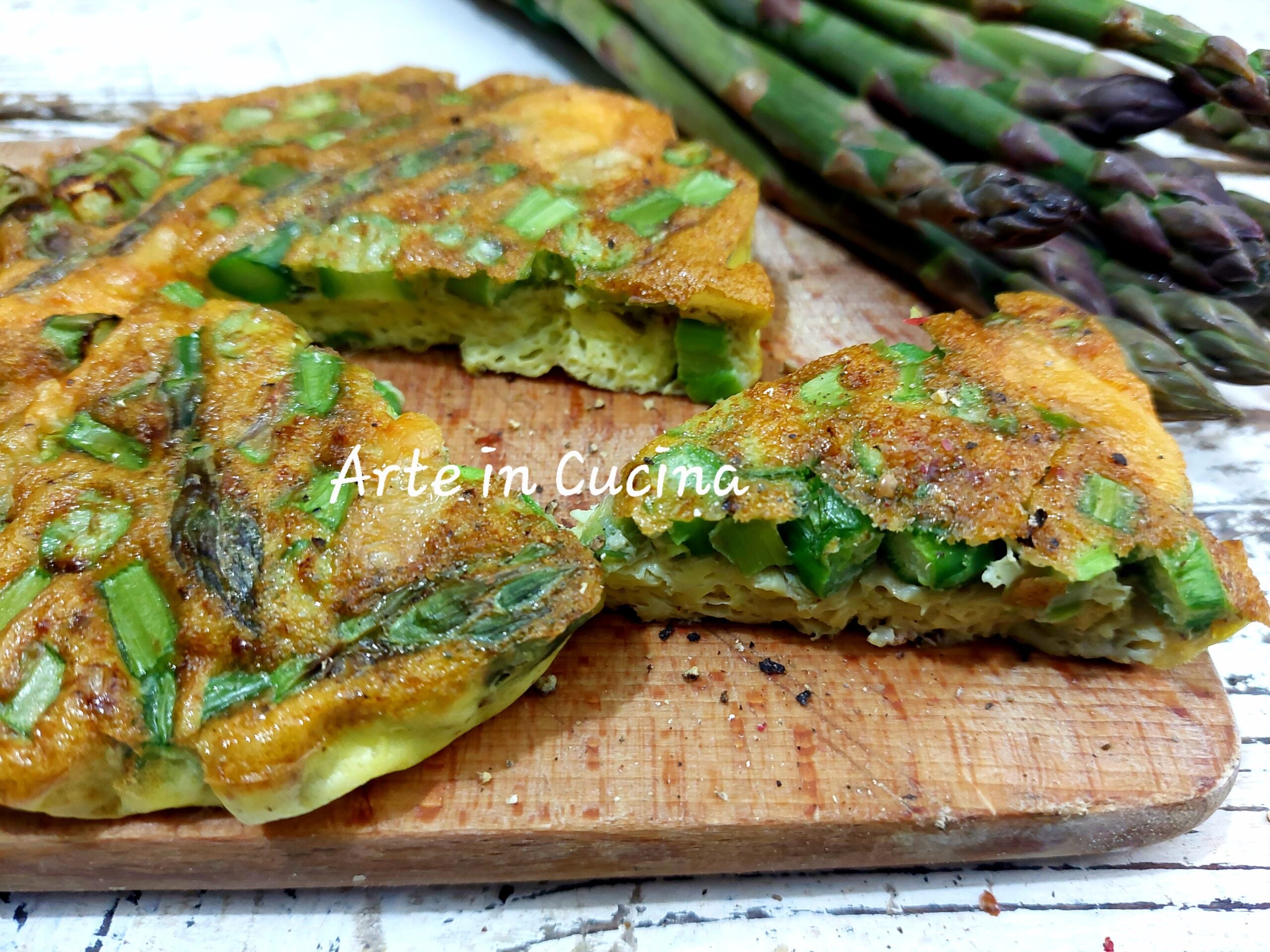 OMELETTE AUX ASPERGES à la friteuse à air