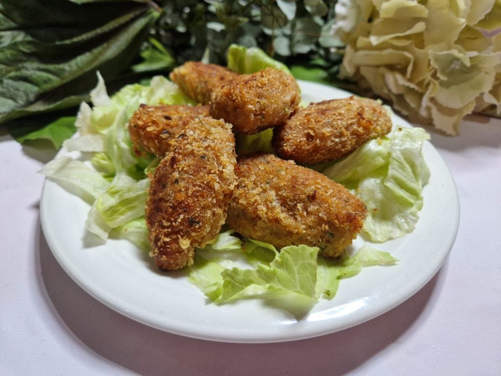 Les boulettes d'aubergine et jambon à la sicilienne