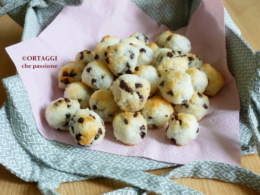 Biscuits coco et blancs d'œufs - ORTAGGI que passion