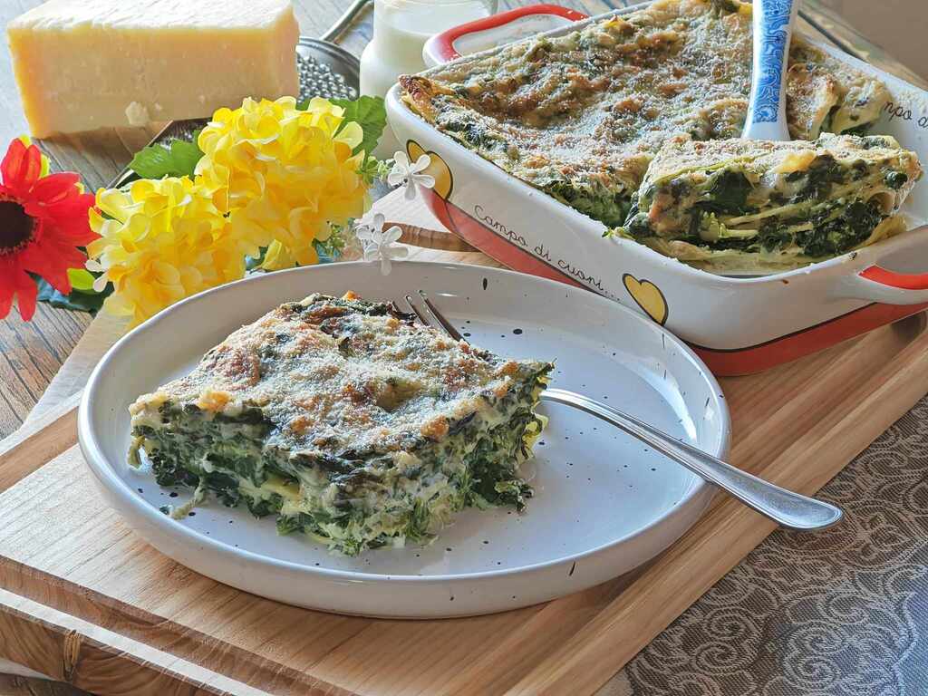 Lasagnes à la ricotta et aux épinards
