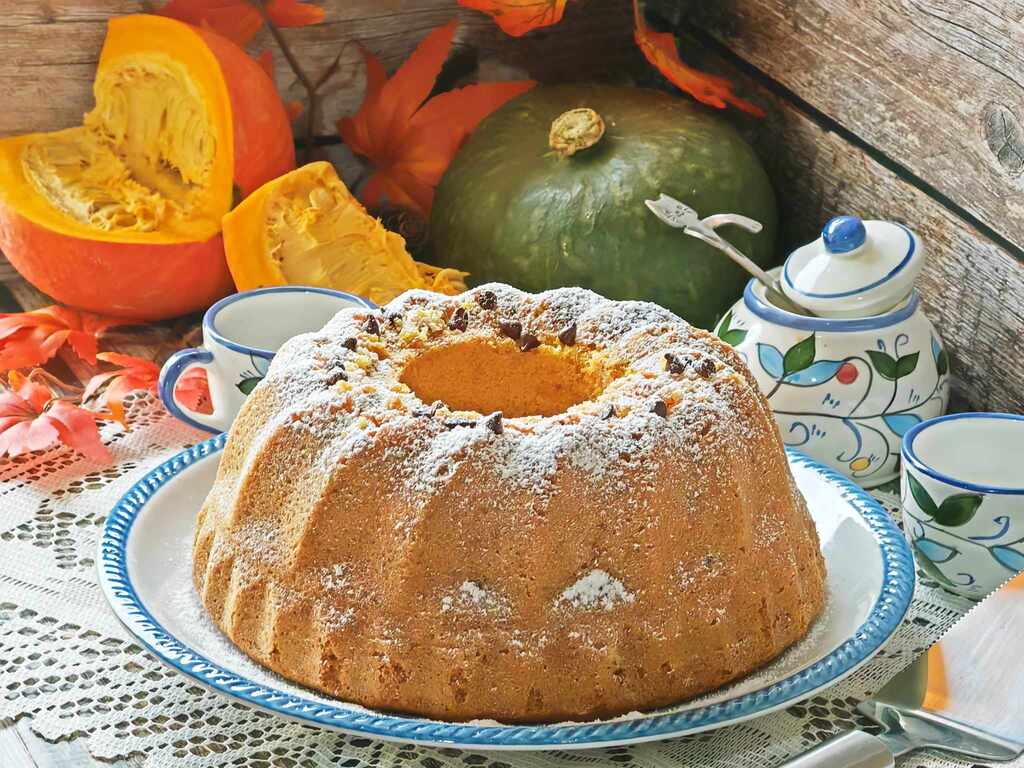 Gâteau à la citrouille et à la noix de coco