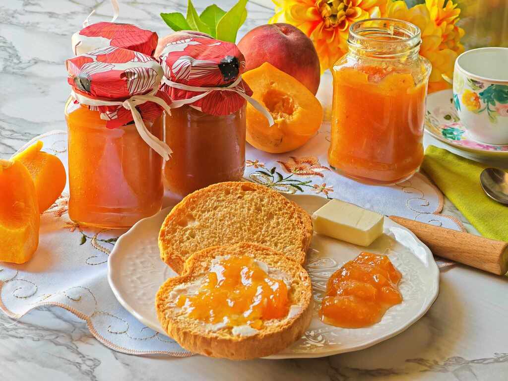 Confiture de pêches