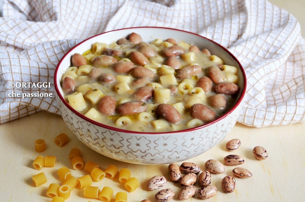 Pâtes et haricots SIMPLES – recette de grand-mère