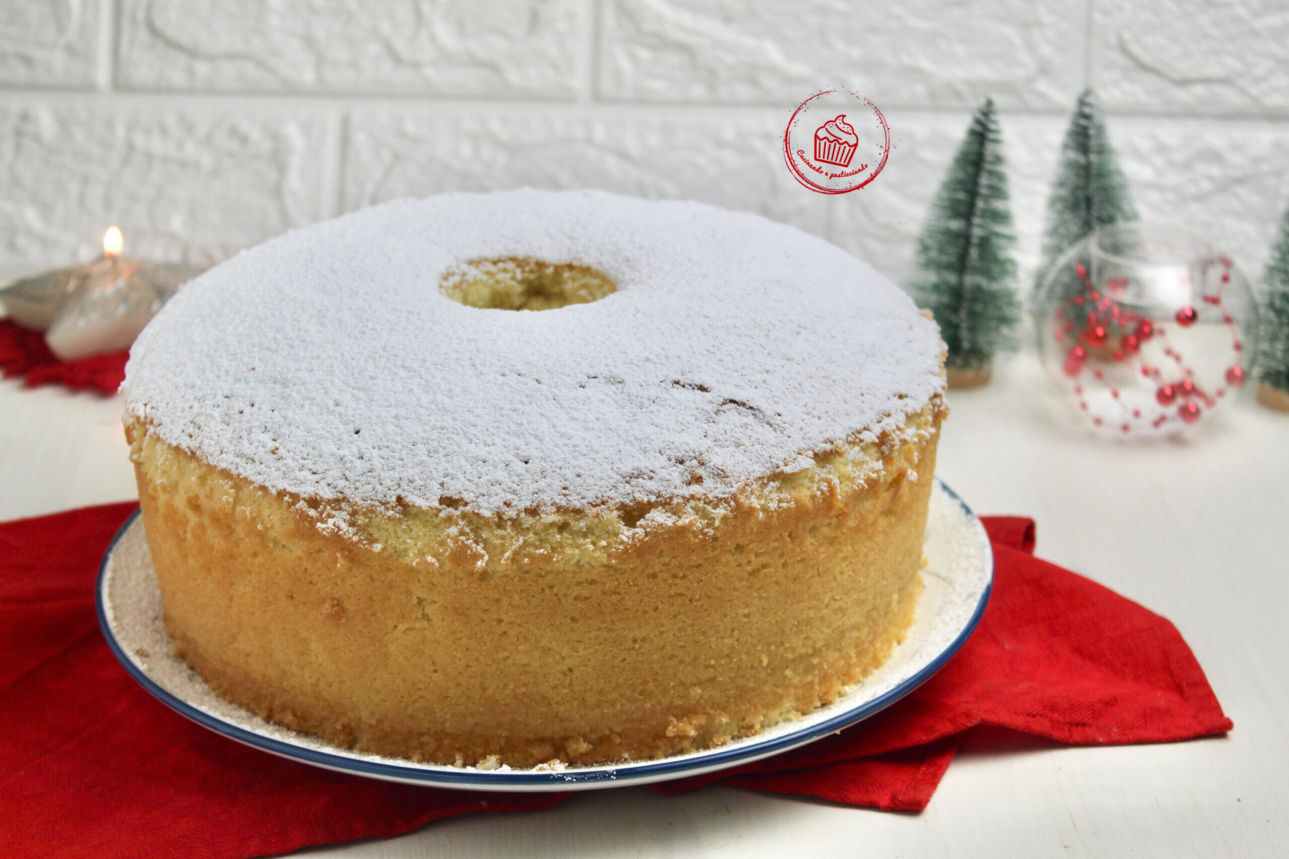 Chiffon cake au Pandoro