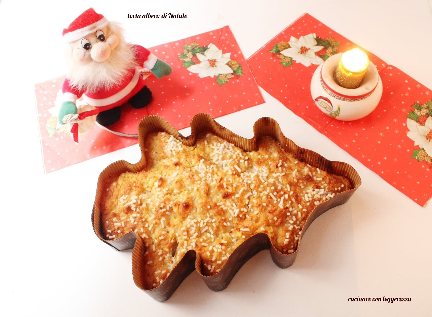 Gâteau sapin de Noël