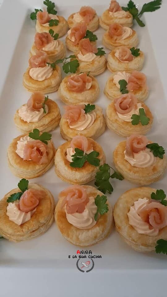 Petits sapins de pâte feuilletée