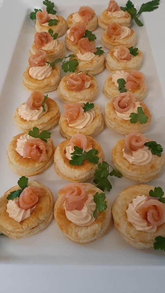 Petits sapins de pâte feuilletée