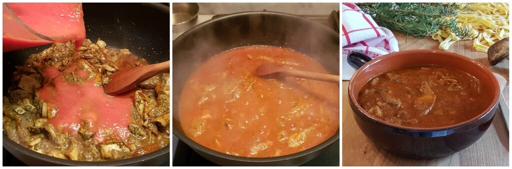 sauce aux cèpes frais