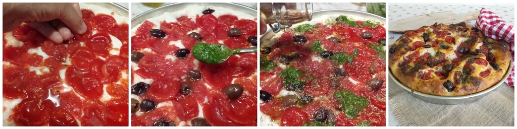 focaccia barese un peu ligure