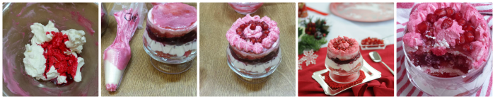 Coupe gourmande à la grenade