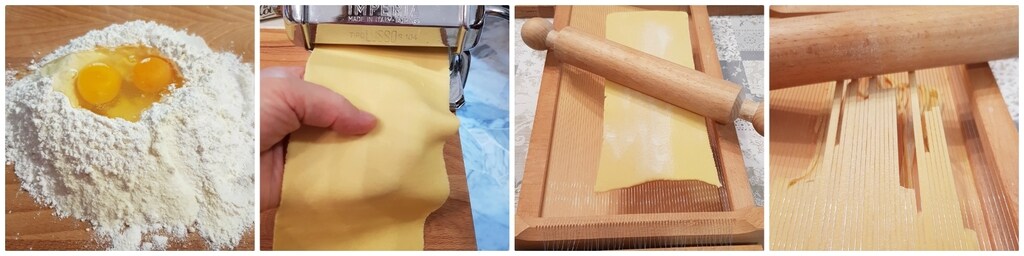 spaghetti à la guitare avec sauce de morue