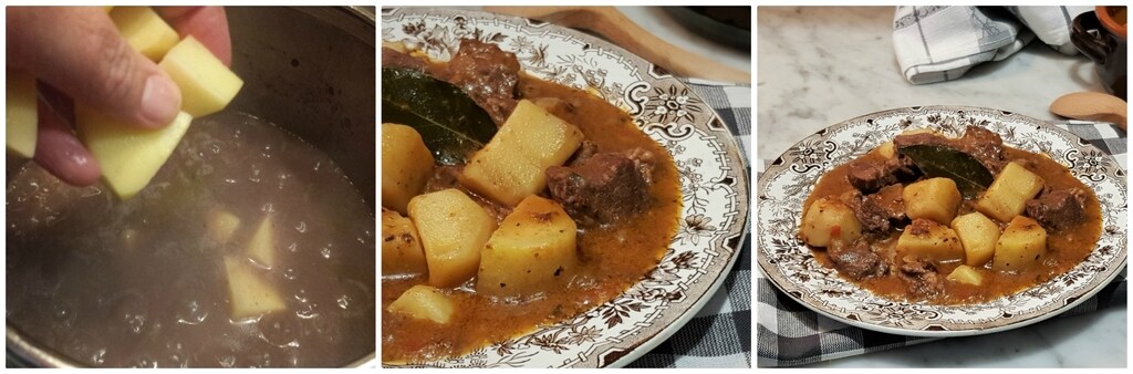 ragoût de viande avec pommes de terre