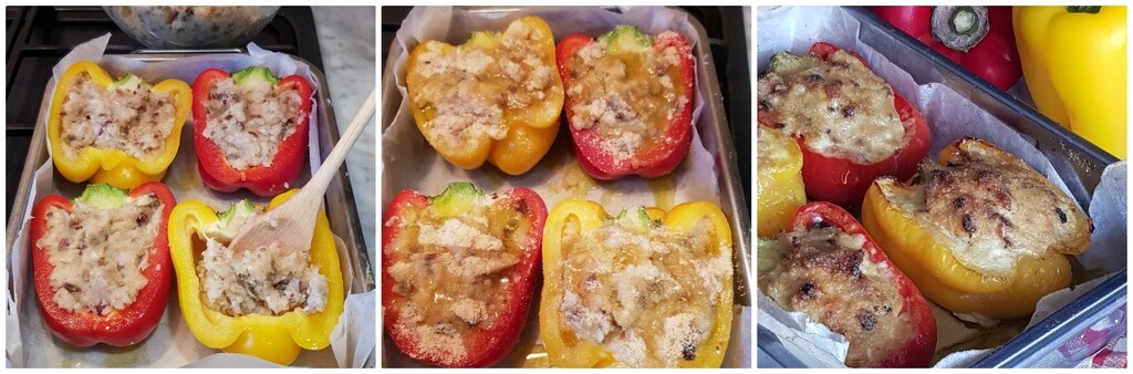 poivrons farcis au four