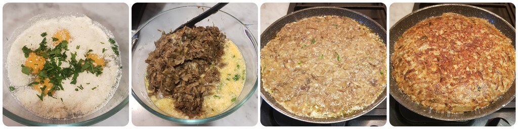 omelette aux artichauts