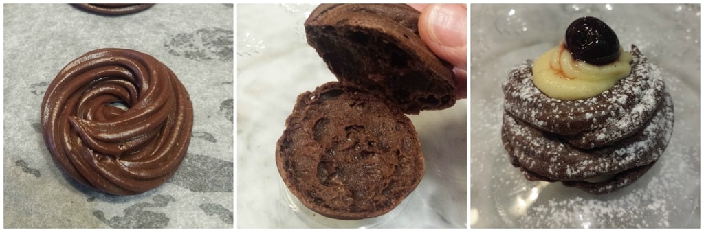 zeppole de la Saint-Joseph au chocolat