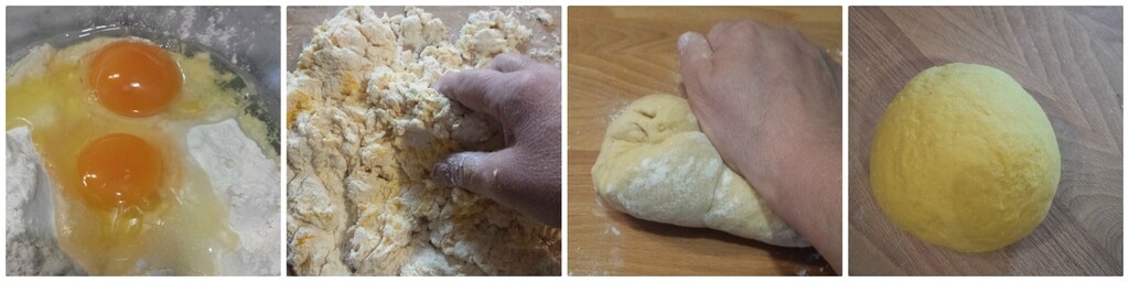 demi-lunes à la lotte et aux asperges