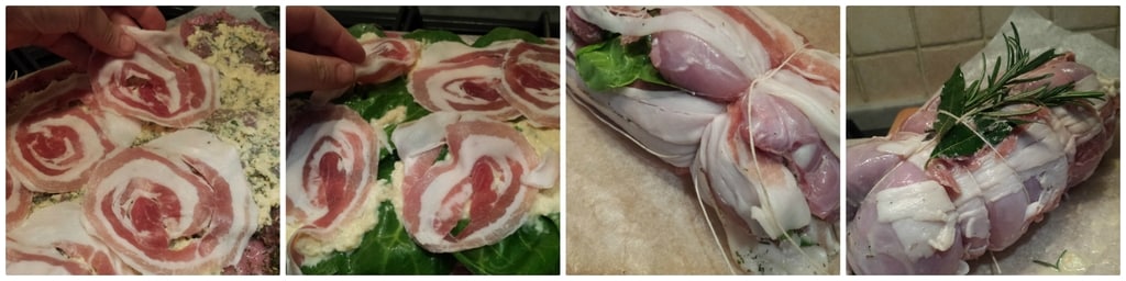 roulade de lapin farcie