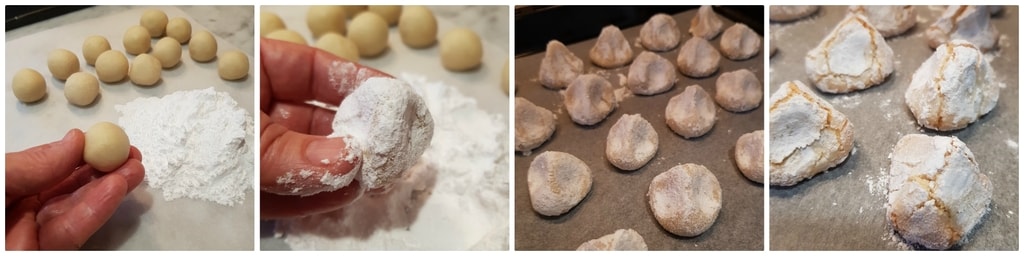 petits gâteaux à la pâte d'amande