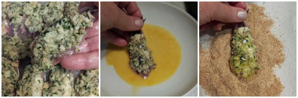 anchois farcis à la génoise