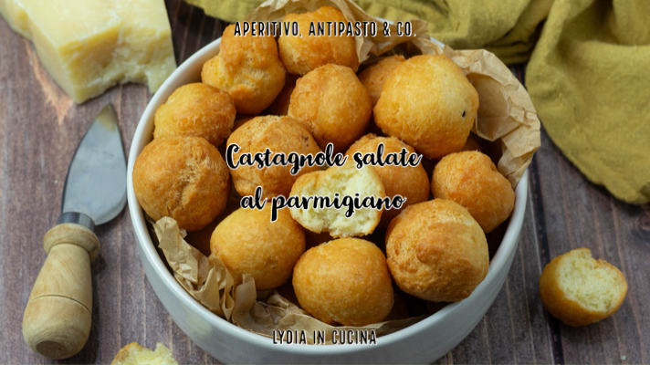 Castagnoles salées au parmesan