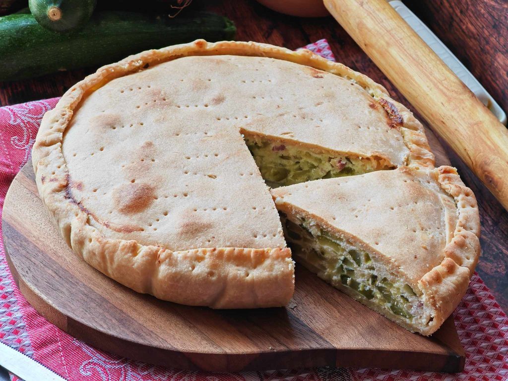 Tarte Rustique aux courgettes