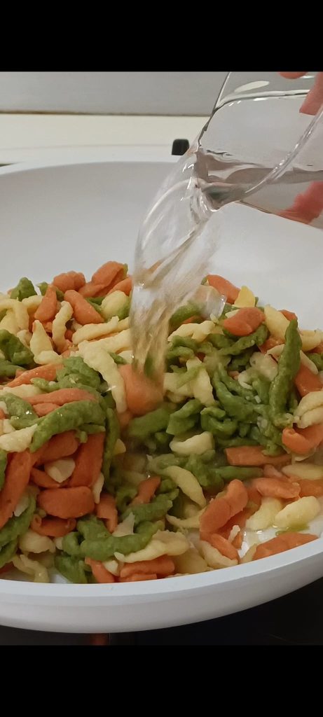 Nous cuisinons les spätzle