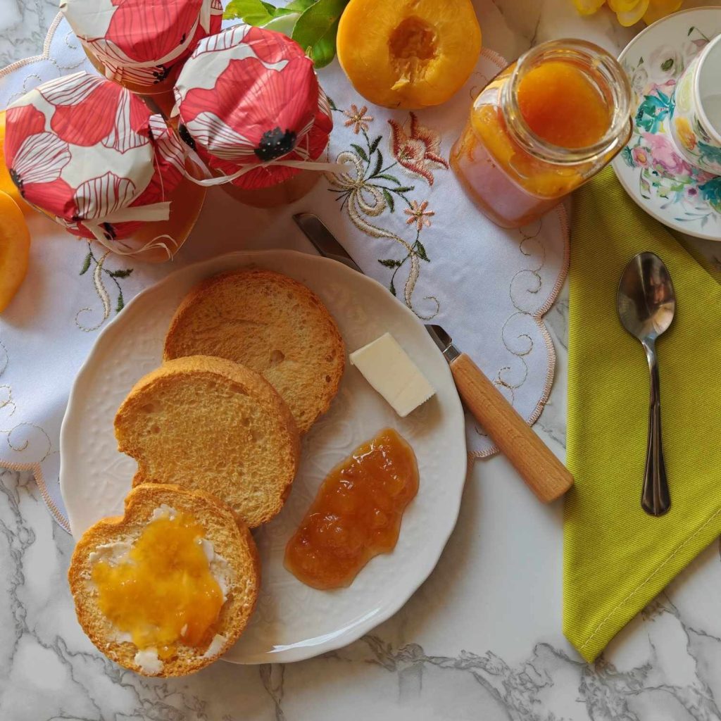 Confiture de pêches
