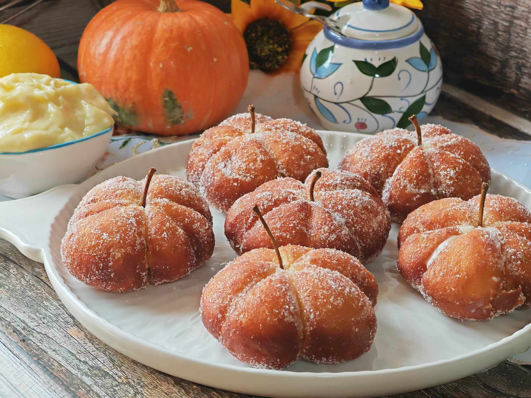 Beignets farcis d’Halloween