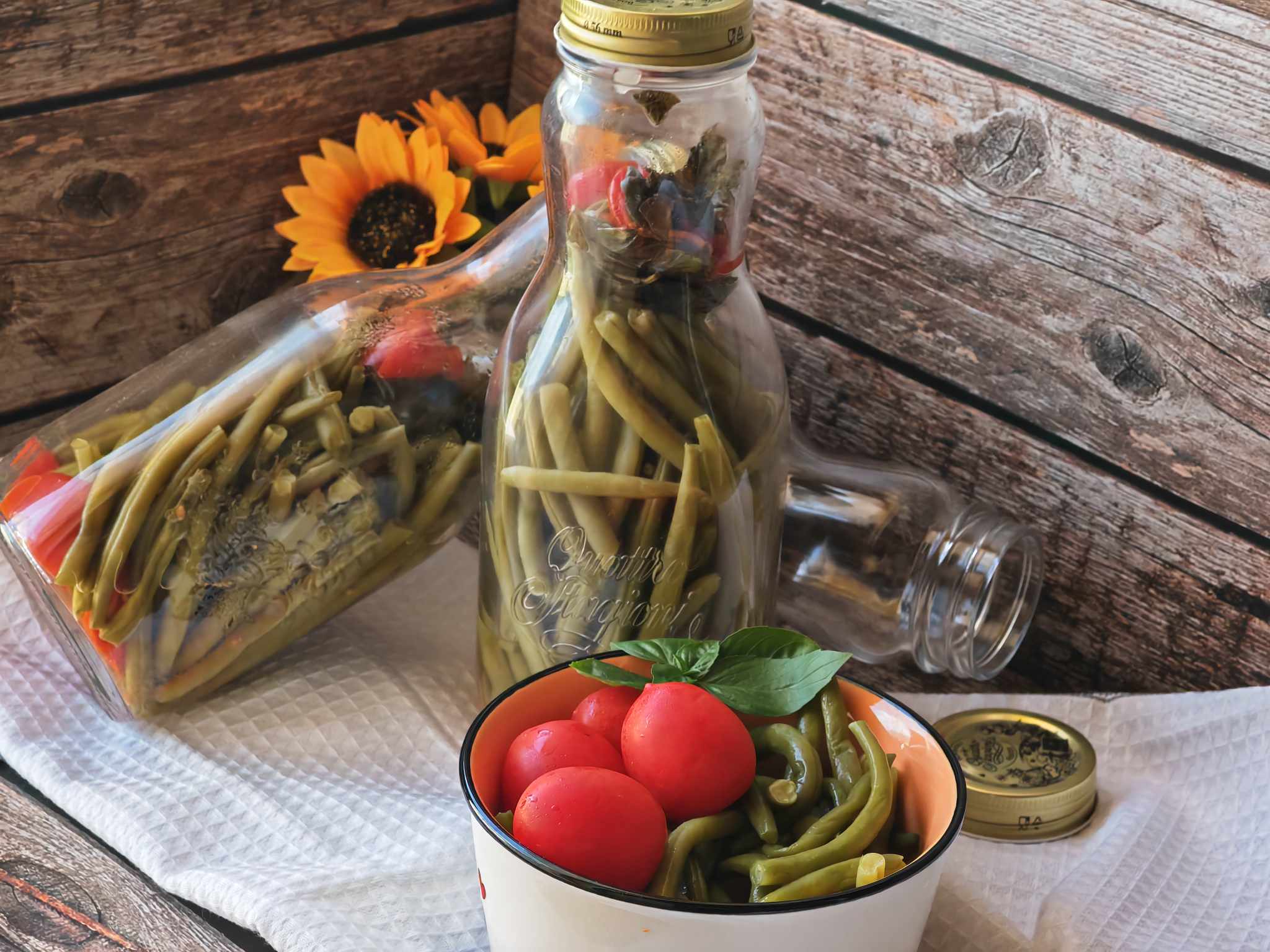 Comment préparer la Conserve de haricots verts