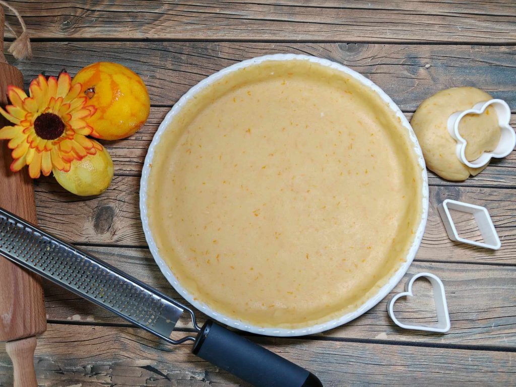 Pâte sablée aux agrumes