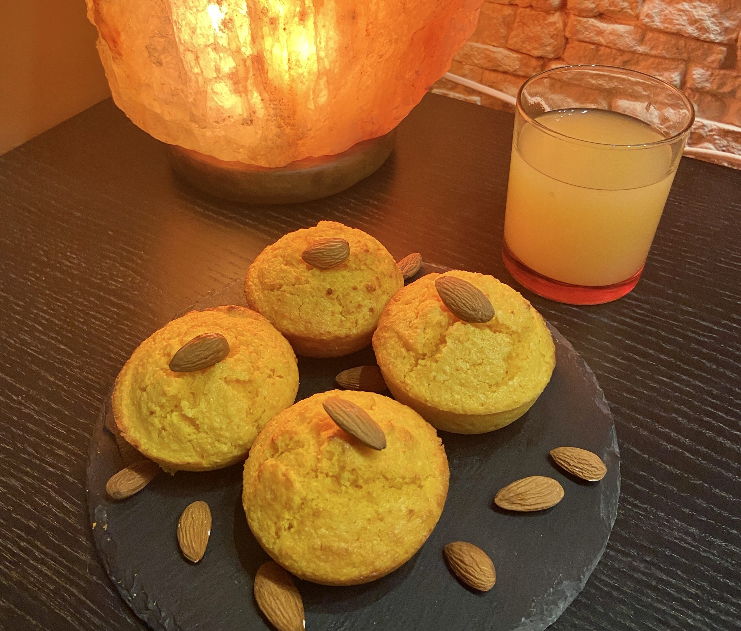 Petits gâteaux aux carottes et amandes avec le Thermomix