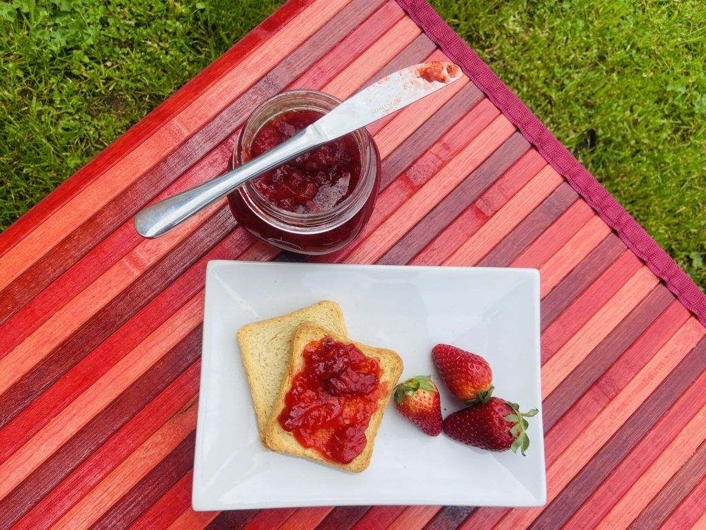 confiture de fraises