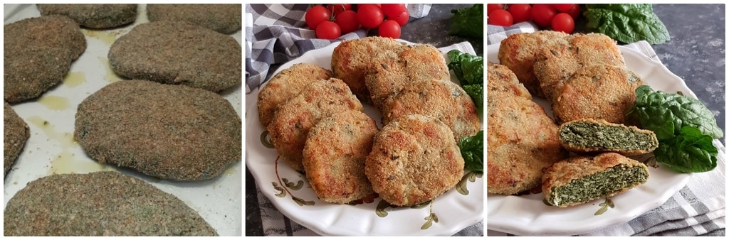 côtelettes de poulet et épinards