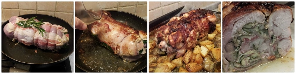 roulade de lapin farcie